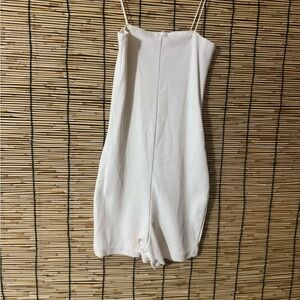 Elegant White Sleeveless Jumpsuit